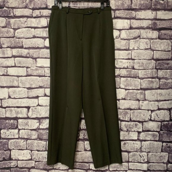 JM Collection Pants - JM Collection Olive Green Pants Size 12